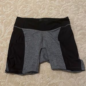 Compression biker shorts
